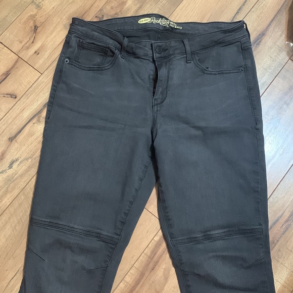 Rockstar jeans distressed black size 12 - Picture 4 of 12